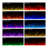 Vibrance 50" Recessed or Wall Mounted Electric Fireplace Heater, Multi-Flame Colors, Voice Assistant Compatible - Logs and Crystals-116466207-102270340