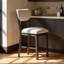 Tabouret de bar rembourré en bois massif-1133555724