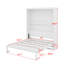 Lit escamotable mural avec tablettes Murphy-1697814240-1697814246