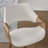 Modern Upholstered Counter Stools, 26 Inch Swivel Bar Stools With Hollow Back And Wooden Legs For Kitchen Island,Kitchen Bar Height Stools-285656374-295180610