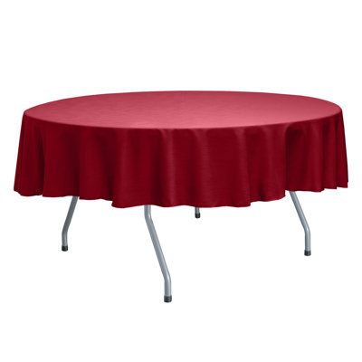 Solid Color Round Tablecloth