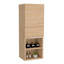 Armoire à pharmacie moderne avec tablettes ouvertes et intérieures - H 32,48 po x l 10,35 po x P 12,12 po-94239284