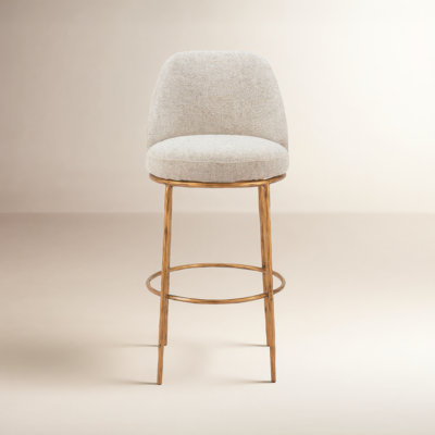 Crush Swivel Bar Stool