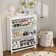 Shoe Cabinet With 3 Flip-flop Drawers