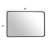 Lensy Metal Rectangle Wall Mirror