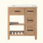 Freestanding Standard With Resin Top