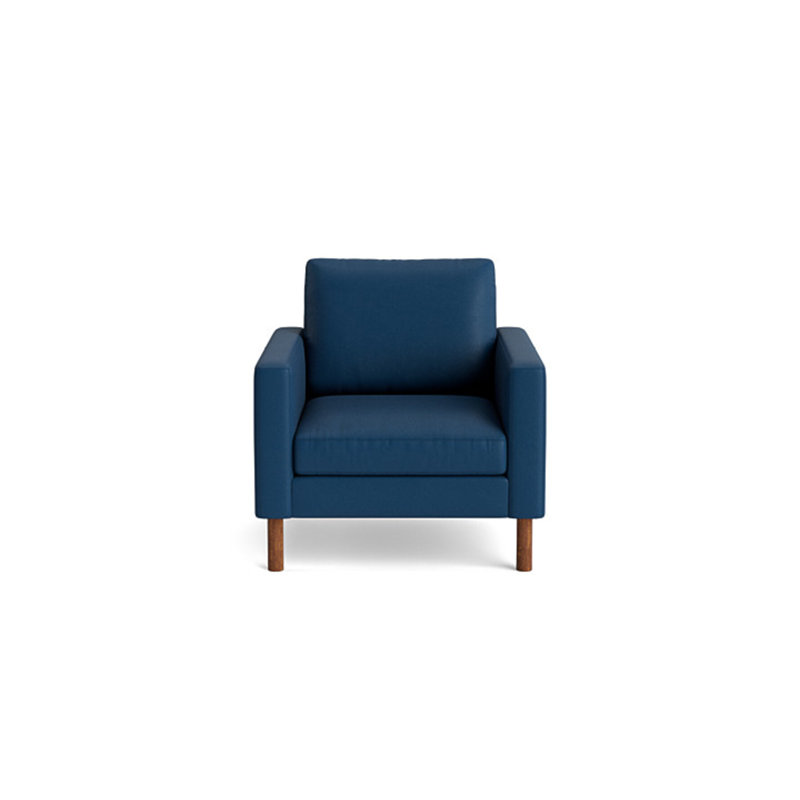 Laguna Chair, Leather - Deep Blue