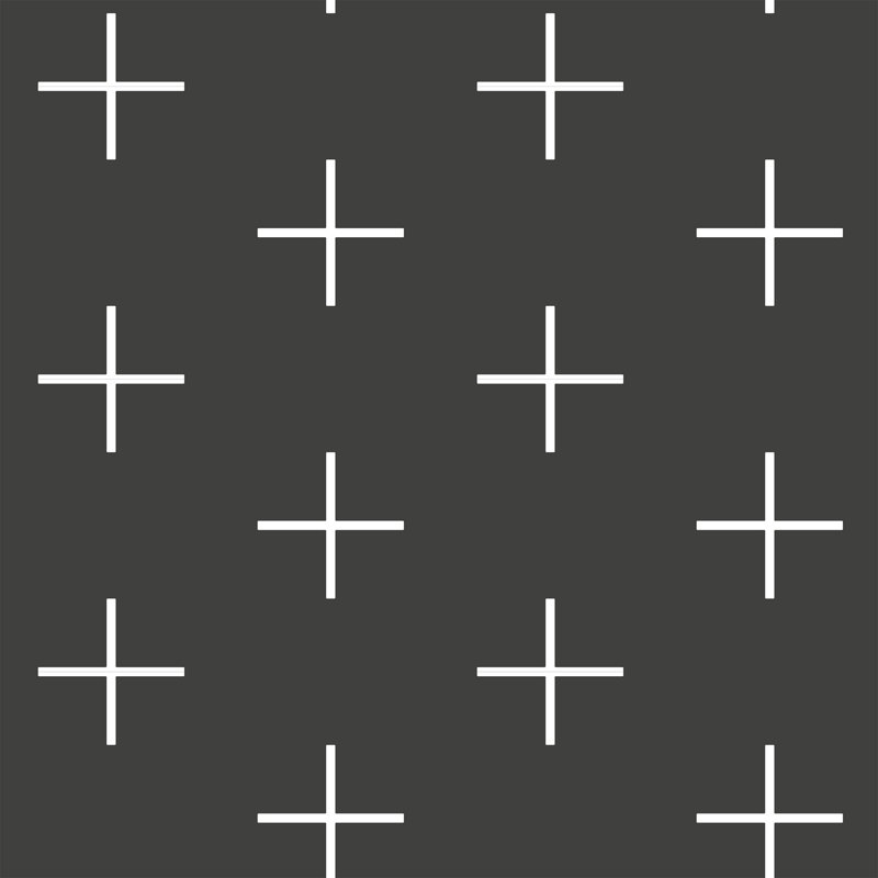 Addition Large 10' L x 24" W Wallpaper Roll, Jet Black Reverse, Faux Grasscloth, Non-pasted