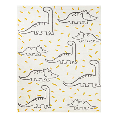Unique Loom Dinosaur Whimsy Kids Rug