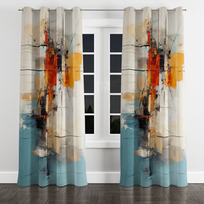 Jahleya - Dams Grommet Curtain - Velvet Room Darkening - 1 Panel