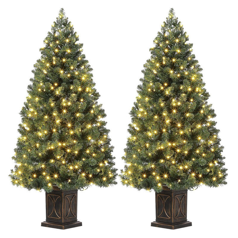 54' H Lighted Artificial Christmas Tree