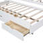Lit plateforme avec lit gigogne et tête de lit-1375034765-1375034762
