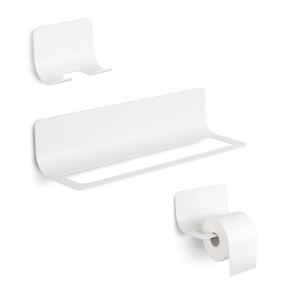 Curva 3 - Piece Bathroom Hardware Set