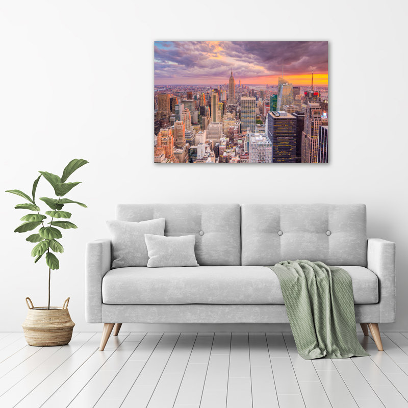 New York - Wrapped Canvas Print