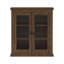 Armoire murale amovible à deux portes Donovan, chêne clair-311252836