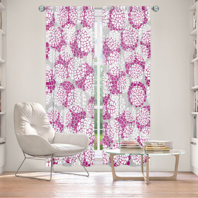 Paire de rideaux obscurcissant en polyester Rubianas