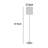 Plue 63 Inch Floor Lamp, Pole w Round Base, Cork Drum Shade-103150789-103150791