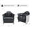 Paynesville 31.1'' W Tufted Genuine Leather Accent Armchair-173511890