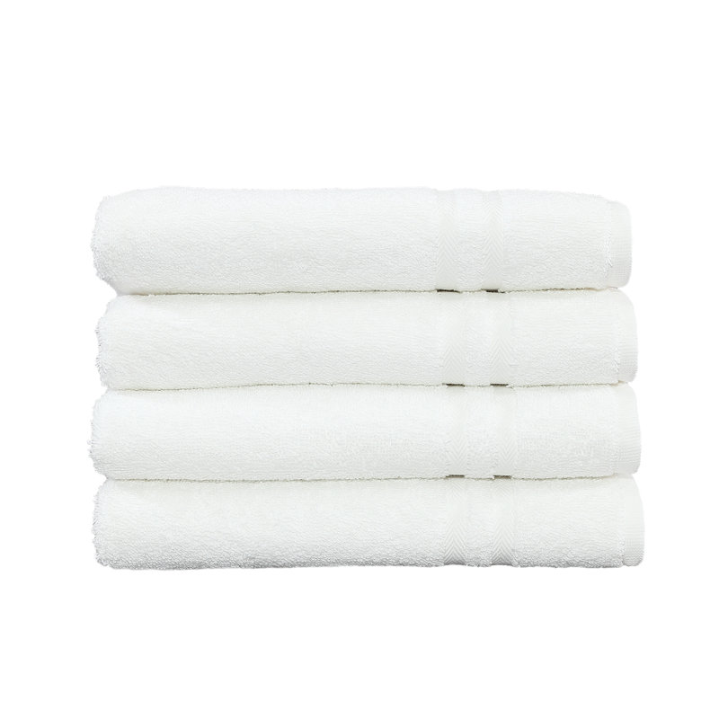 Denzi Turkish Cotton Hand Towel, White
