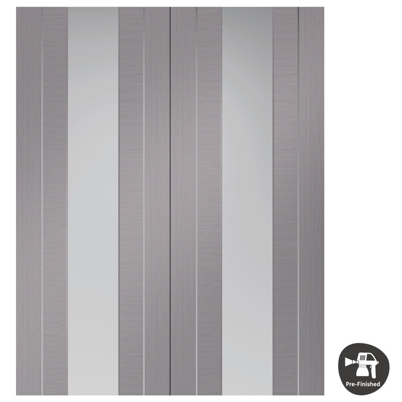 Forli Door Pairs Prefinished, 1981mm H x 1524mm W x 40mm D