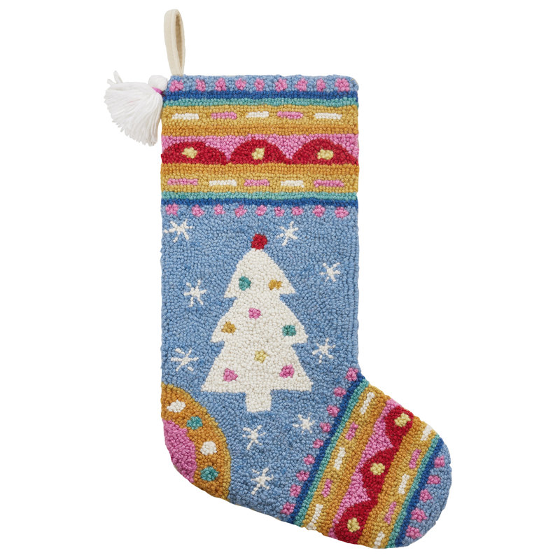 Chaussette de Noël Fair Isle