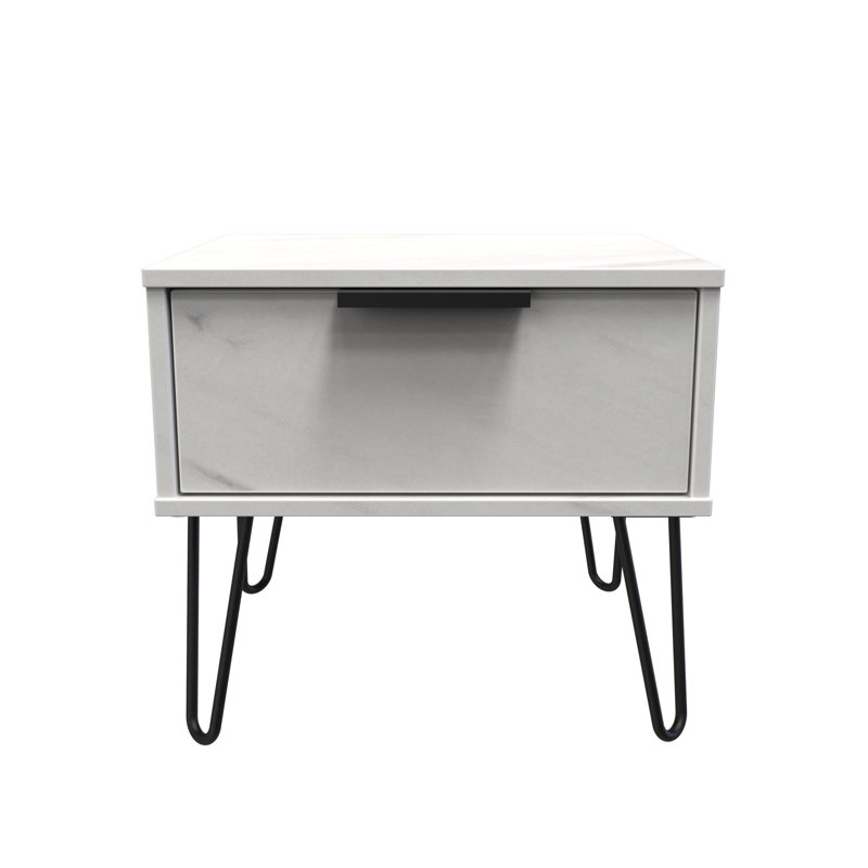 Turah 58cm W Manufactured Wood Bedside Table