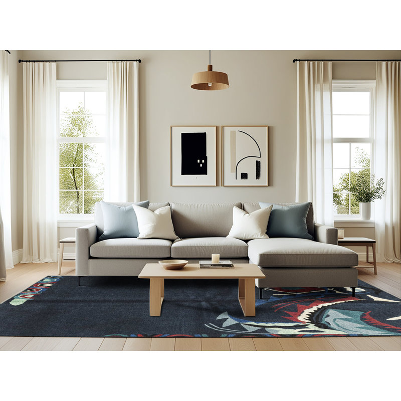 Tapis multicolore, Rectangle 6 pi x 9 pi