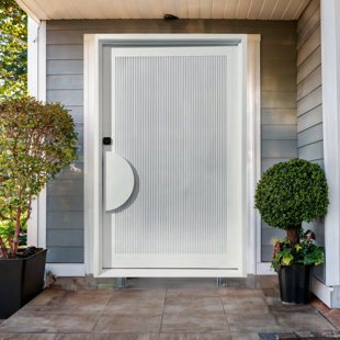 Lume Panel Iron Pivot Door