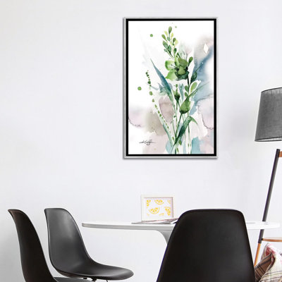 « green bliss i » par kathy morton, reproduction d’art