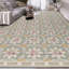 Hand-Knotted High-Quality Green and Beige Area Rug