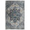 Miranda Traditional Medallion Durable Performance Blue/Gray Area Rug