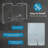 LED Bathroom Mirror Front and Backlight-1347333442