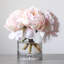 Arrangement floral pivoine dans un vase Blush Real Touch-219012822