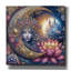  «Sleeping Moon» par Rey Klimt, art mural sur toile, 12 po x 12 po-863450065