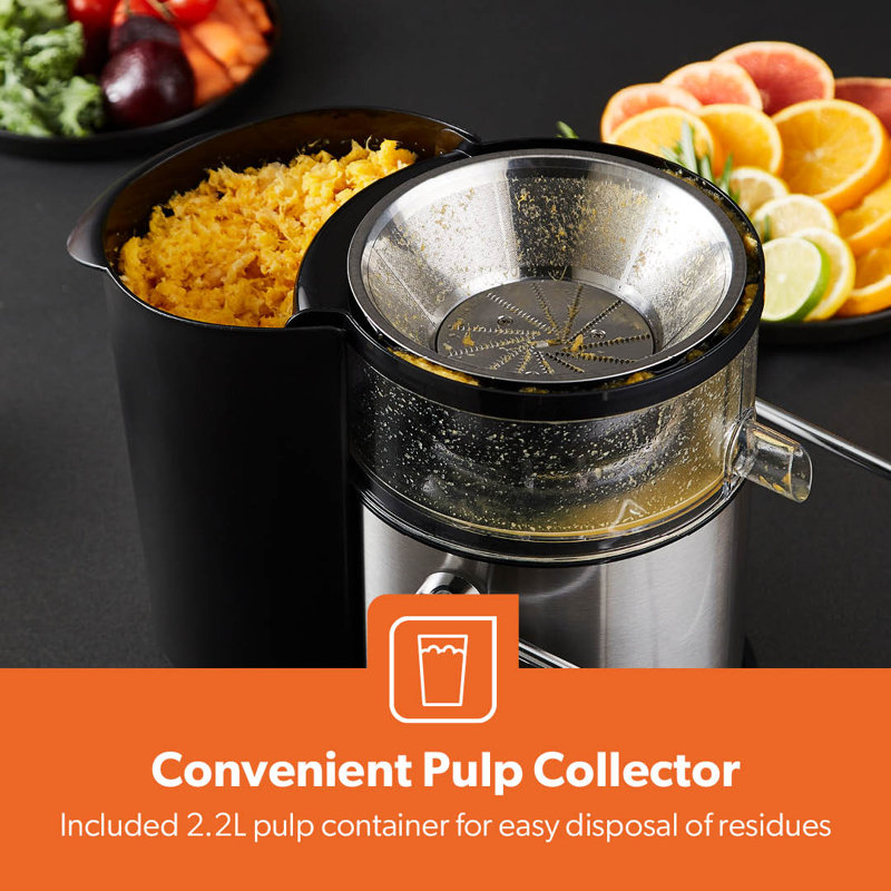 GEEPAS 800W Juice Extractor, Black