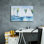  «Youth Regatta» par Curt Crain, art mural sur toile, 26 po x 18 po