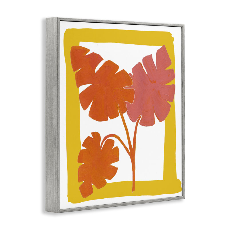 The New Oasis Leaves, estampe numérique, conception de Bronwyn Baker, H 14 po x l 11 po, Estampe numérique Farmhouse
