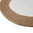 Rope Round Wall Mirror 26"