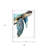 Great Sea Turtle White Print Wall Art