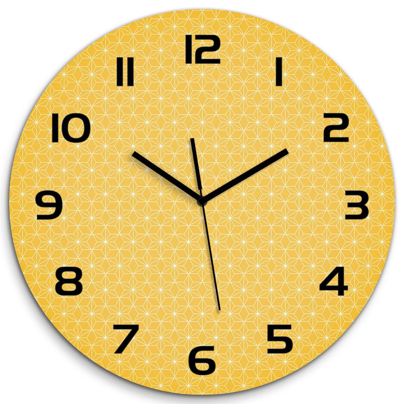 Judyann Glass Wall Clock