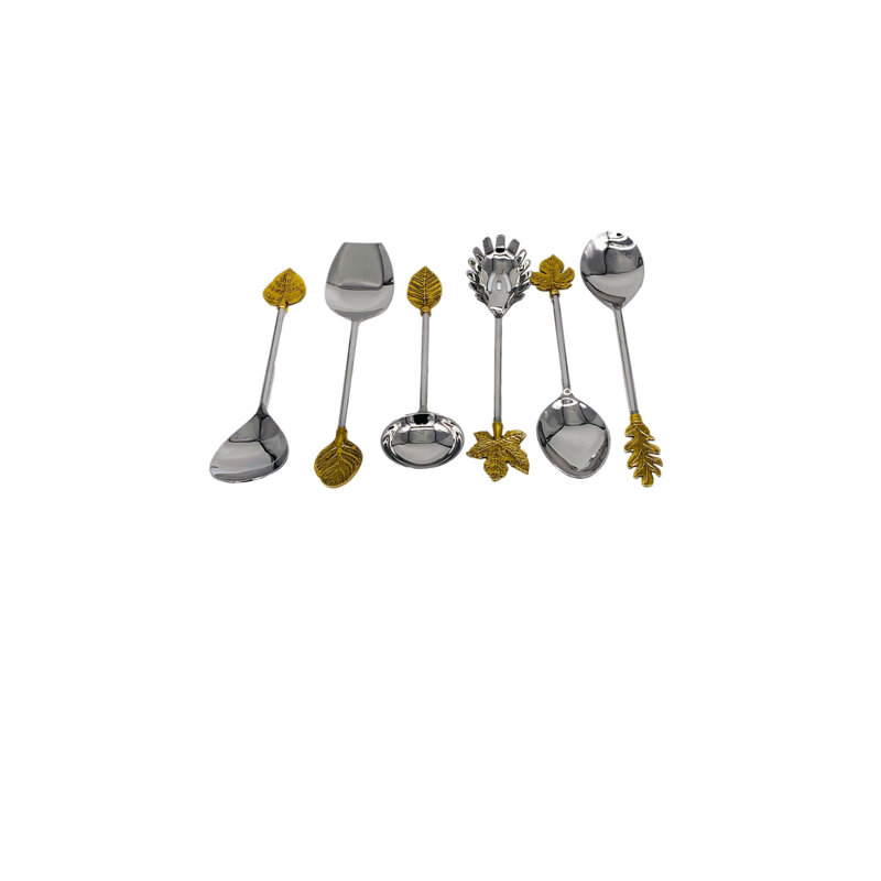 Gillenwater 6 Piece Stainless Steel Hostess Set