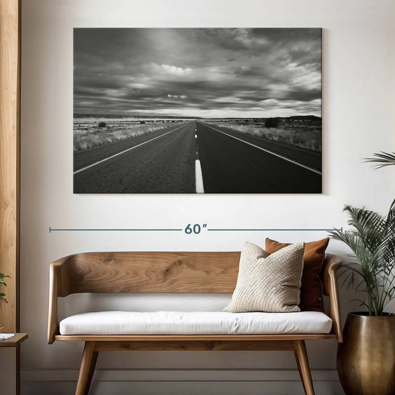 Mehar Open Roads, 34" H x 51" W