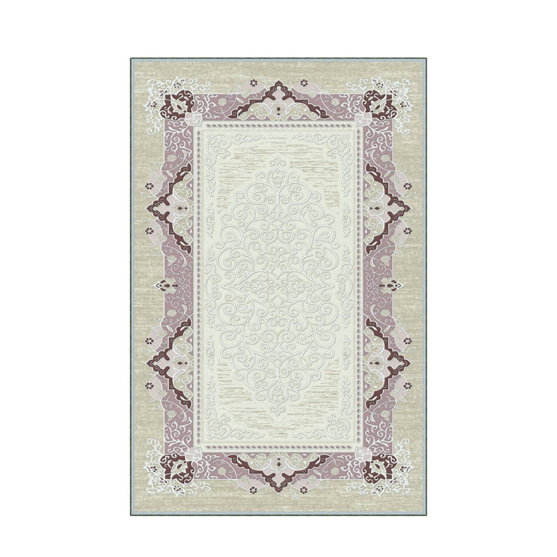 Antibacterial Hall Carpet, 31.5 x 59.1 inches | 100% Polyester, 0.4 in Pile Height, Non-Slip PVC Felt Dot Underside | Machine Washable, 3D Digital Printing | Durable & Stylish for Entryway, Living Room, or Bedroom