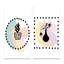 «Scandinavian Abstract Minimalistic Geometrics II», ensemble de 2 imprimés-470459046-470459049