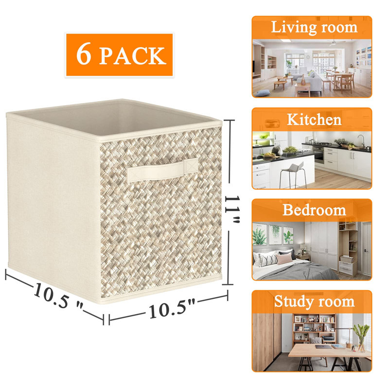 Fabric Decorative Bin