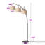 Lampe sur pied 83 po à 3 branches à intensité variable avec interrupteur rotatif-1027424891