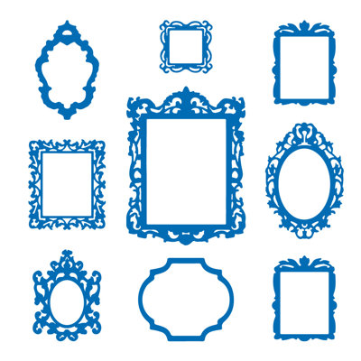 Abstract Non-Wall Damaging Wall Decal
