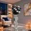 Vase de plancher en cristal