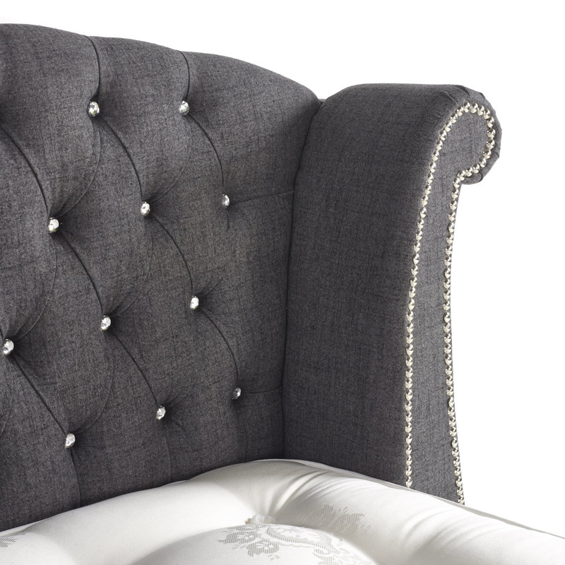 Wolfgang Upholstered UK Double - DE 135 X 190 Cm Bed, Double (4'6)