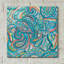 «Emerald Paisley Pattern III» par Silvia Vassileva, art mural en verre acrylique-49475381